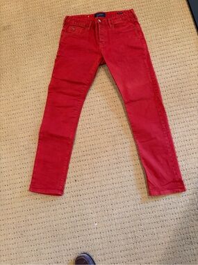 Scotch & Soda Slim Red Men's Jeans